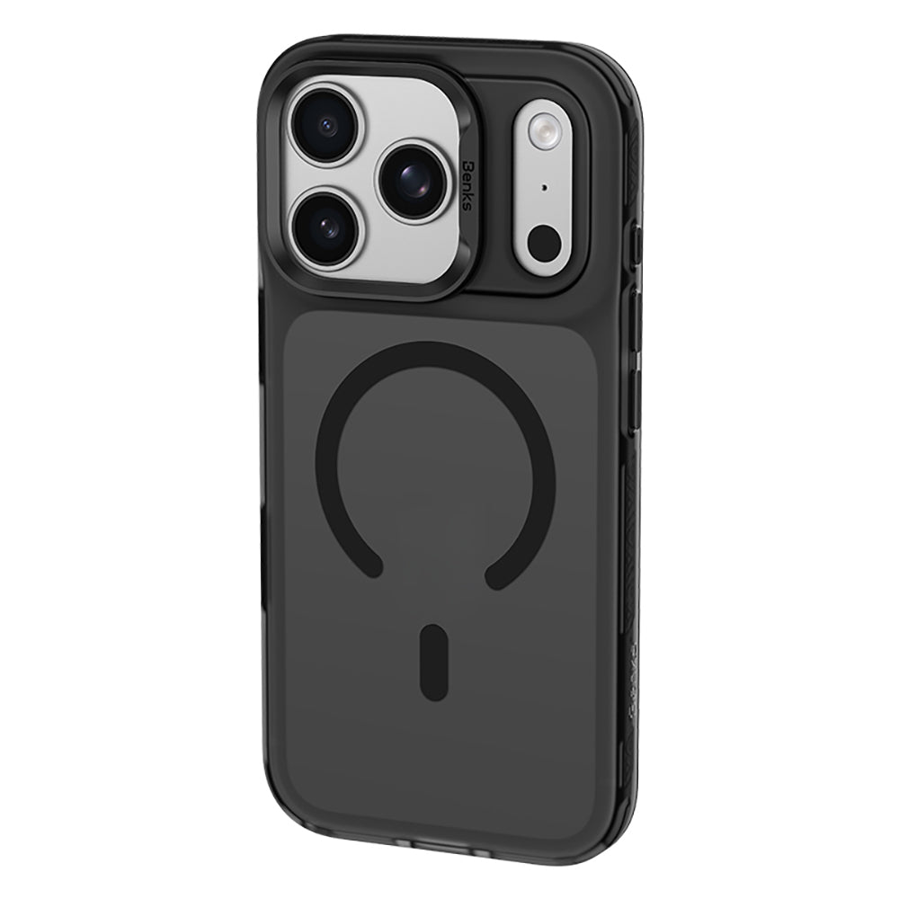 __genel|3|apple-iphone-17-pro-max-kilif-m-safe-sarj-ozellikli-benks-c-magnet-lucid-armor-kapak-04|Apple iPhone 17 Pro Max Kılıf MagSafe Şarj Özellikli Benks C-Magnet Lucid Armor Kapak