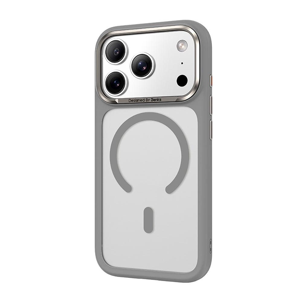 __genel|3|apple-iphone-17-pro-max-kilif-m-safe-sarj-ozellikli-benks-mist-c-magnet-kapak-04|Apple iPhone 17 Pro Max Kılıf MagSafe Şarj Özellikli Benks Mist C-Magnet Kapak