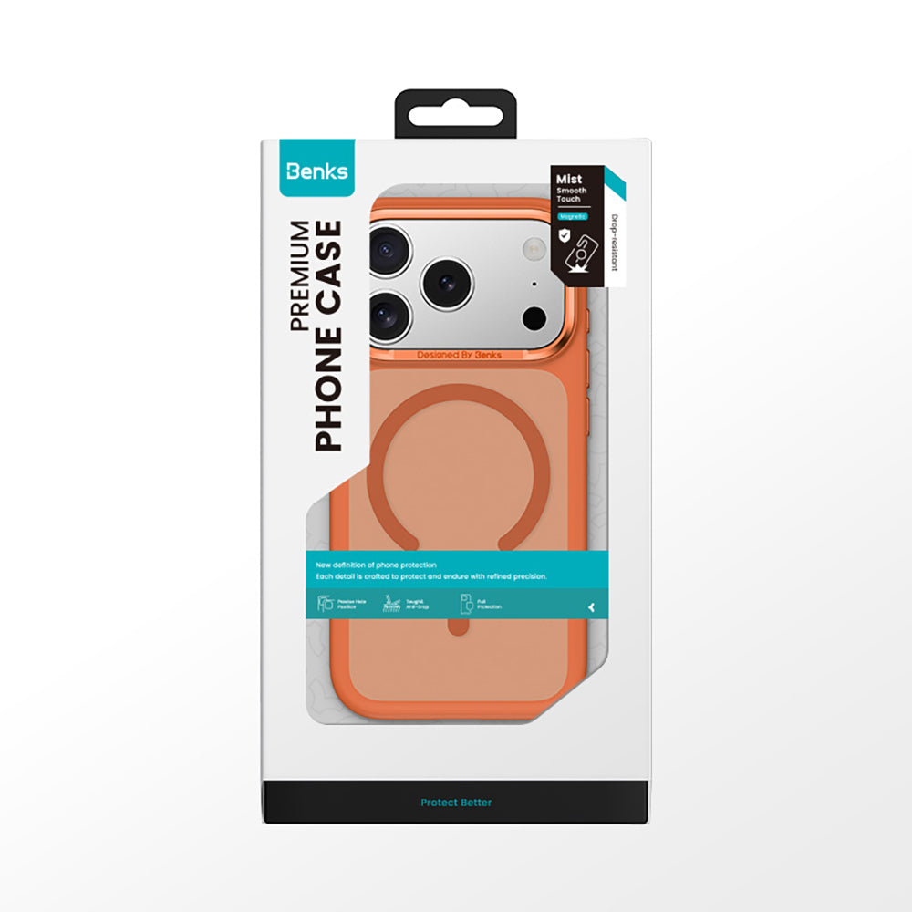 __genel|4|apple-iphone-17-pro-max-kilif-m-safe-sarj-ozellikli-benks-mist-c-magnet-kapak-05|Apple iPhone 17 Pro Max Kılıf MagSafe Şarj Özellikli Benks Mist C-Magnet Kapak