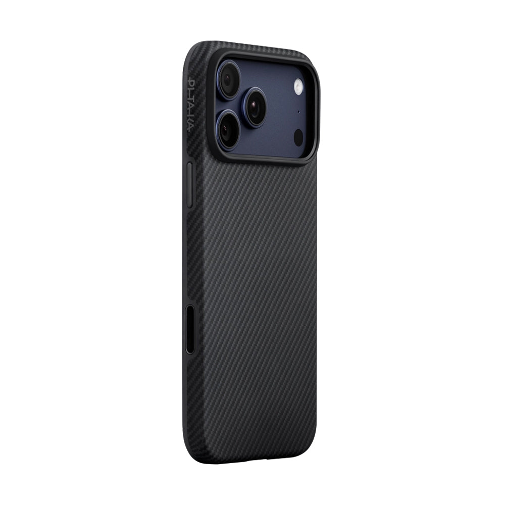 __genel|1|apple-iphone-17-pro-max-kilif-m-safe-sarj-ozellikli-1500d-aramid-karbon-fiber-pitaka-military-grade-classic-serisi-black-grey-twill-kapak-02|Apple iPhone 17 Pro Max Kılıf MagSafe Şarj Özellikli 1500D Aramid Karbon Fiber Pitaka Military-Grade Classic Serisi Black-Grey Twill Kapak