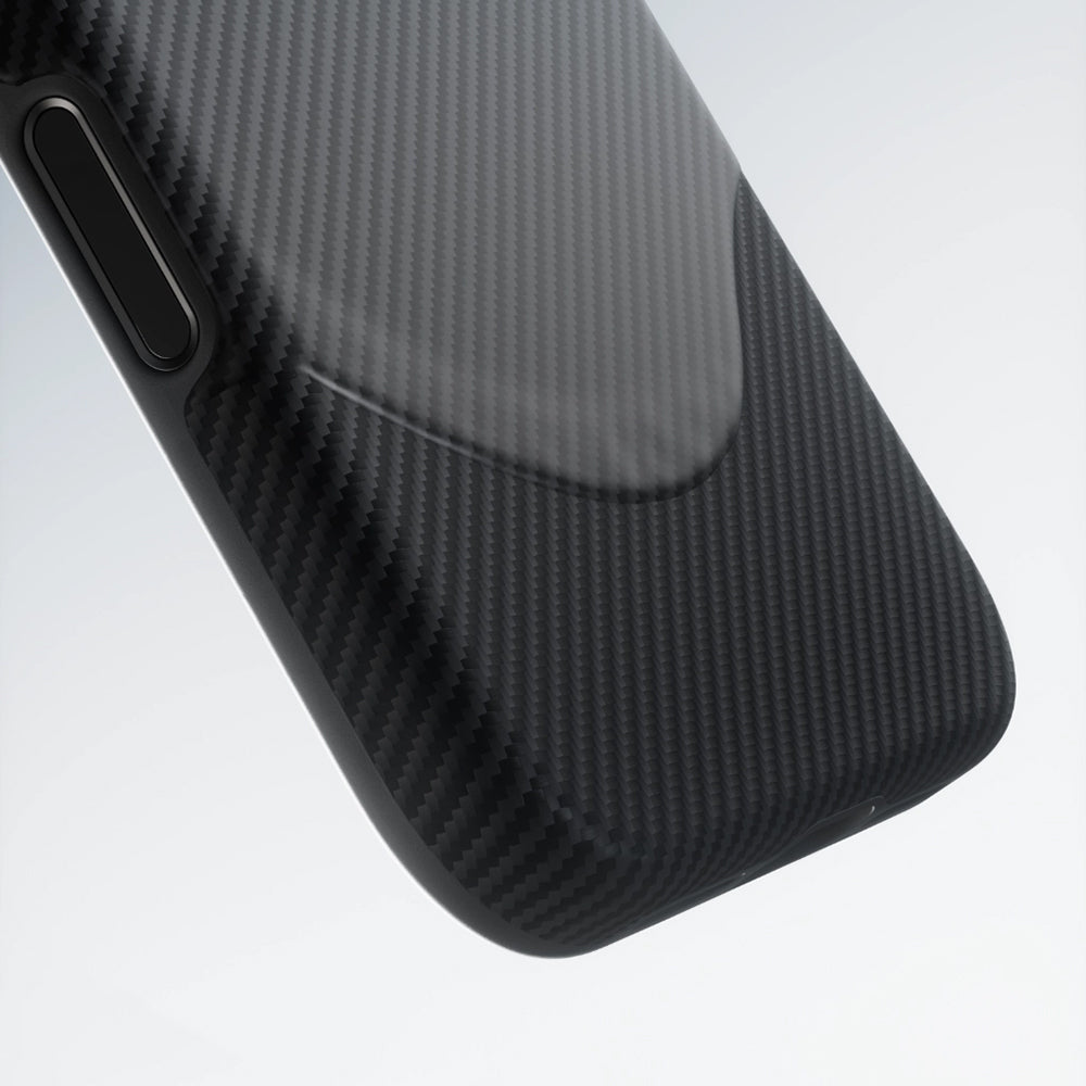 __genel|3|apple-iphone-17-pro-max-kilif-m-safe-sarj-ozellikli-1500d-aramid-karbon-fiber-pitaka-military-grade-classic-serisi-black-grey-twill-kapak-04|Apple iPhone 17 Pro Max Kılıf MagSafe Şarj Özellikli 1500D Aramid Karbon Fiber Pitaka Military-Grade Classic Serisi Black-Grey Twill Kapak