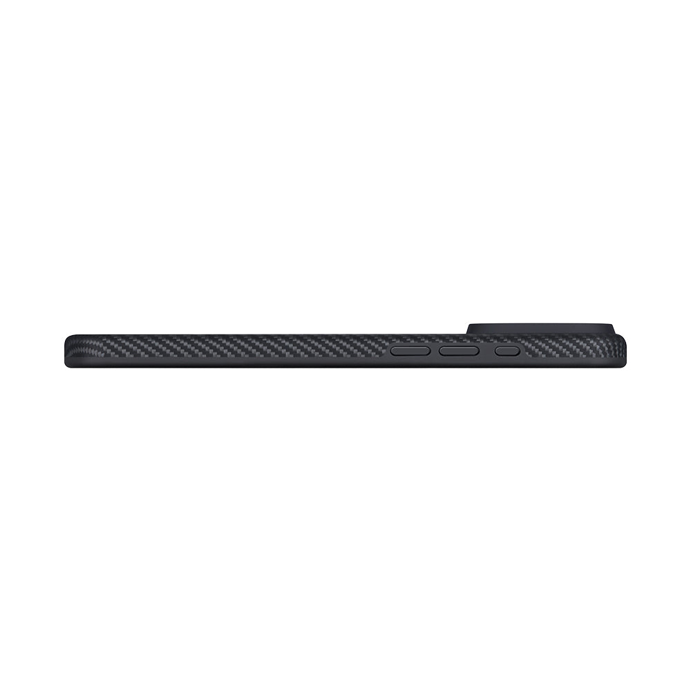 __genel|6|apple-iphone-17-pro-max-kilif-m-safe-sarj-ozellikli-1500d-aramid-karbon-fiber-pitaka-military-grade-classic-serisi-black-grey-twill-kapak-07|Apple iPhone 17 Pro Max Kılıf MagSafe Şarj Özellikli 1500D Aramid Karbon Fiber Pitaka Military-Grade Classic Serisi Black-Grey Twill Kapak