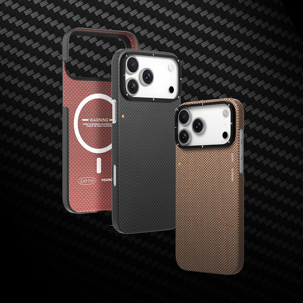 __genel|11|apple-iphone-17-pro-max-kilif-m-safe-sarj-ozellikli-aramid-fiber-youngkit-1500d-extreme-wing-titanyum-gold-serisi-kapak-12|Apple iPhone 17 Pro Max Kılıf MagSafe Şarj Özellikli Aramid Fiber Youngkit 1500D Extreme Wing Titanyum-Gold Serisi Kapak