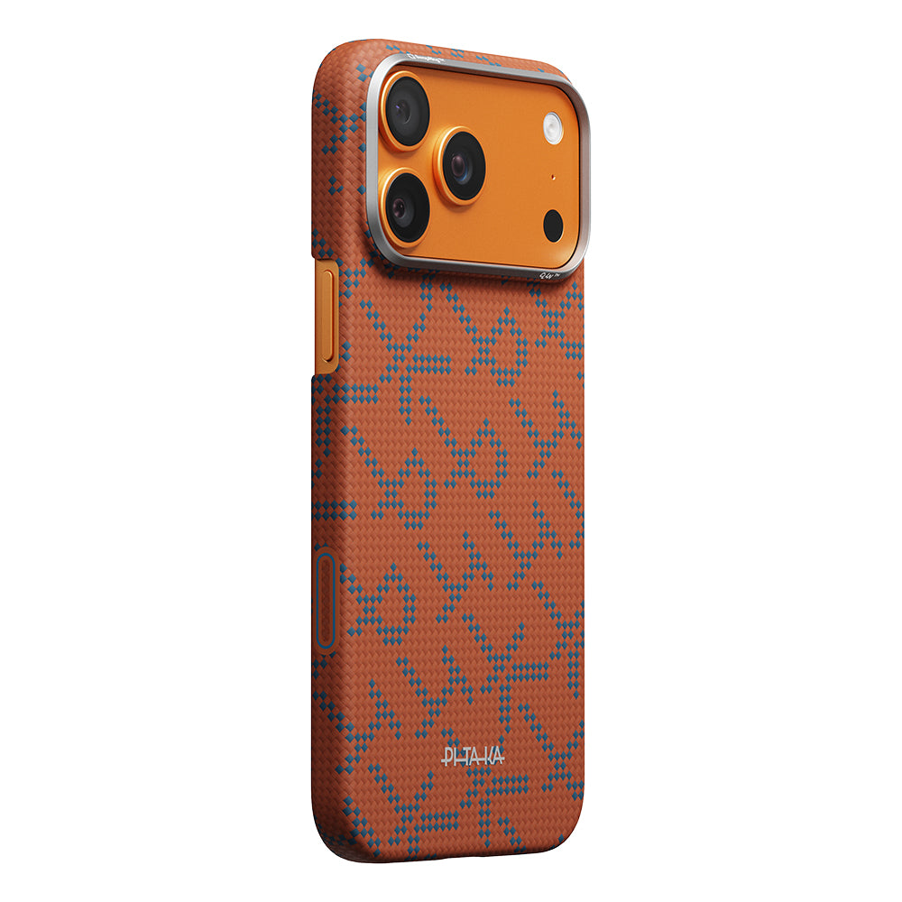 __genel|3|apple-iphone-17-pro-max-kilif-m-safe-sarj-ozellikli-aramid-karbon-fiber-pitaka-tactile-woven-monogram-serisi-kapak-04|Apple iPhone 17 Pro Max Kılıf M-safe Şarj Özellikli Aramid Karbon Fiber Pitaka Tactile Woven Monogram Serisi Kapak