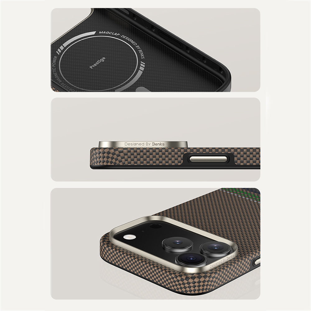 __genel|8|apple-iphone-17-pro-max-kilif-m-safe-sarj-ozellikli-karbon-fiber-tasarimli-benks-prestige-armorpro-kevlar-kapak-09|Apple iPhone 17 Pro Max Kılıf MagSafe Şarj Özellikli Karbon Fiber Tasarımlı Benks Prestige ArmorPro Kevlar Kapak