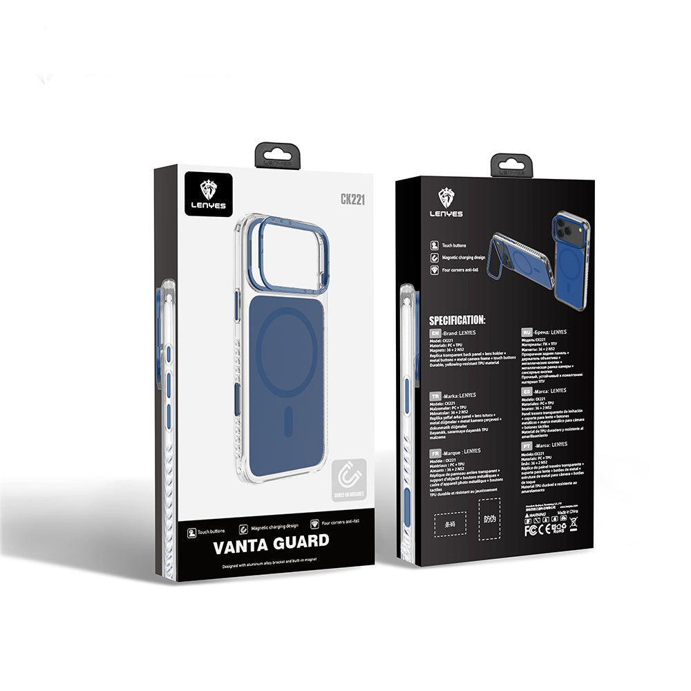 __genel|11|apple-iphone-17-pro-max-kilif-m-safe-sarj-ozellikli-metal-kamera-cerceveli-airbag-tasarimli-lenyes-ck221-sert-pc-kapak-12|Apple iPhone 17 Pro Max Kılıf MagSafe Şarj Özellikli Metal Kamera Çerçeveli Airbag Tasarımlı Lenyes CK221 Sert PC Kapak