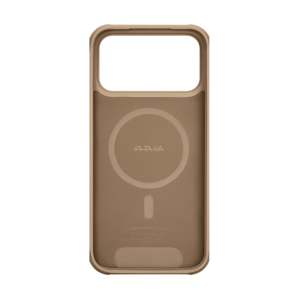 __genel|4|apple-iphone-17-pro-max-kilif-m-safe-sarj-ozellikli-pitaka-tactile-woven-sunset-moonrise-aramid-pro-guard-serisi-karbon-kapak-05|Apple iPhone 17 Pro Max Kılıf MagSafe Şarj Özellikli Pitaka Tactile Woven Sunset-Moonrise Aramid Pro Guard Serisi Karbon Kapak