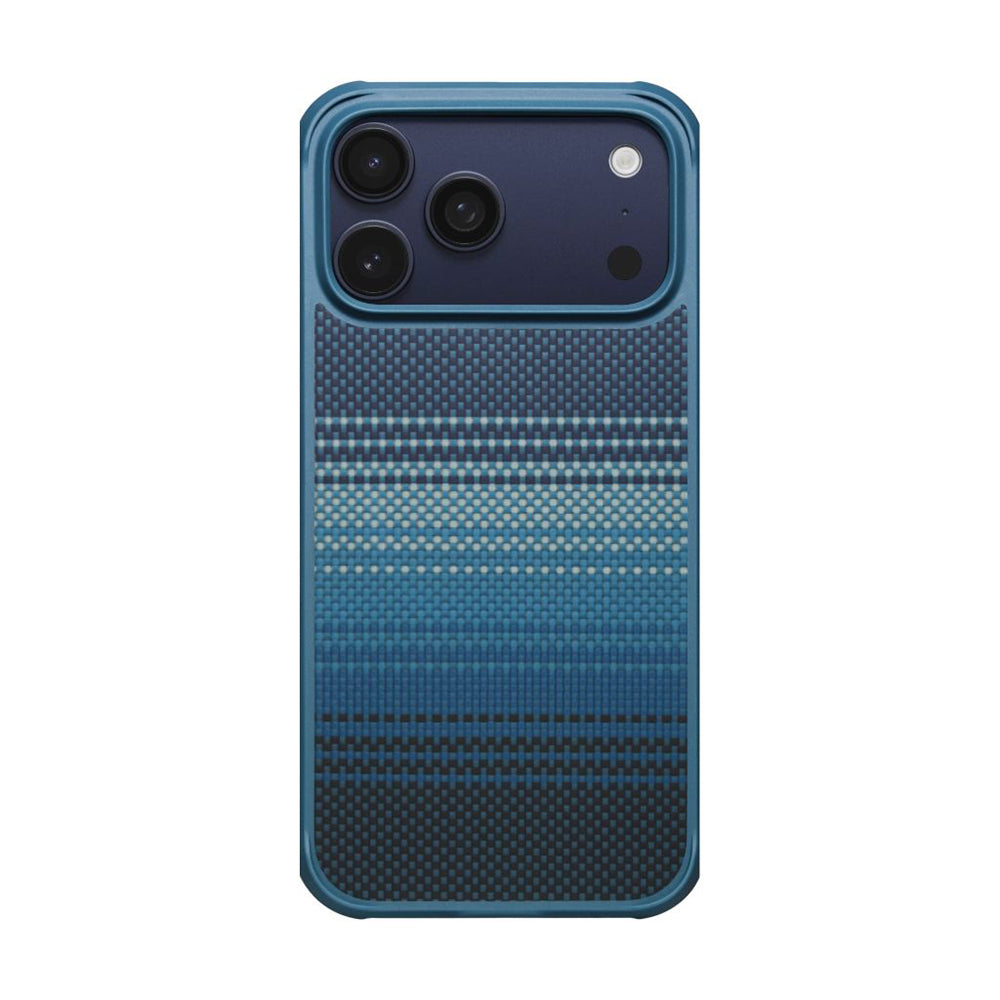 __genel|10|apple-iphone-17-pro-max-kilif-m-safe-sarj-ozellikli-pitaka-tactile-woven-sunset-moonrise-aramid-pro-guard-serisi-karbon-kapak-11|Apple iPhone 17 Pro Max Kılıf MagSafe Şarj Özellikli Pitaka Tactile Woven Sunset-Moonrise Aramid Pro Guard Serisi Karbon Kapak