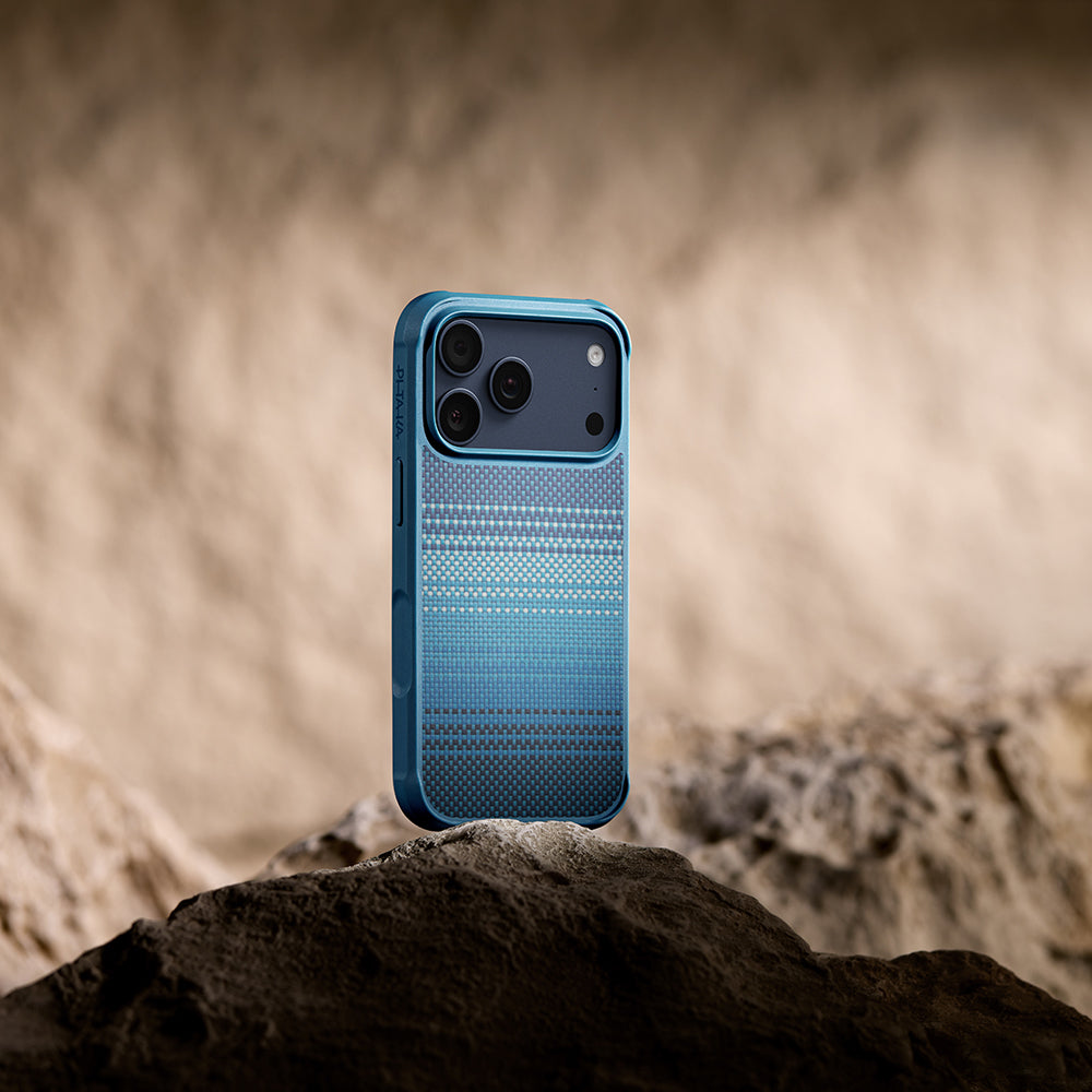 __genel|14|apple-iphone-17-pro-max-kilif-m-safe-sarj-ozellikli-pitaka-tactile-woven-sunset-moonrise-aramid-pro-guard-serisi-karbon-kapak-15|Apple iPhone 17 Pro Max Kılıf MagSafe Şarj Özellikli Pitaka Tactile Woven Sunset-Moonrise Aramid Pro Guard Serisi Karbon Kapak