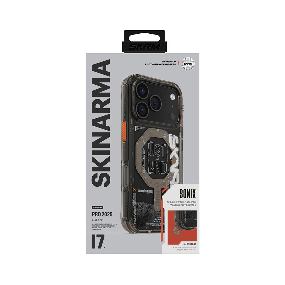 __genel|6|apple-iphone-17-pro-max-kilif-m-safe-sarj-ozellikli-yazi-desenli-airbag-tasarimli-skinarma-sonix-kapak-07|Apple iPhone 17 Pro Max Kılıf MagSafe Şarj Özellikli Yazı Desenli Airbag Tasarımlı Skinarma Sonix Kapak