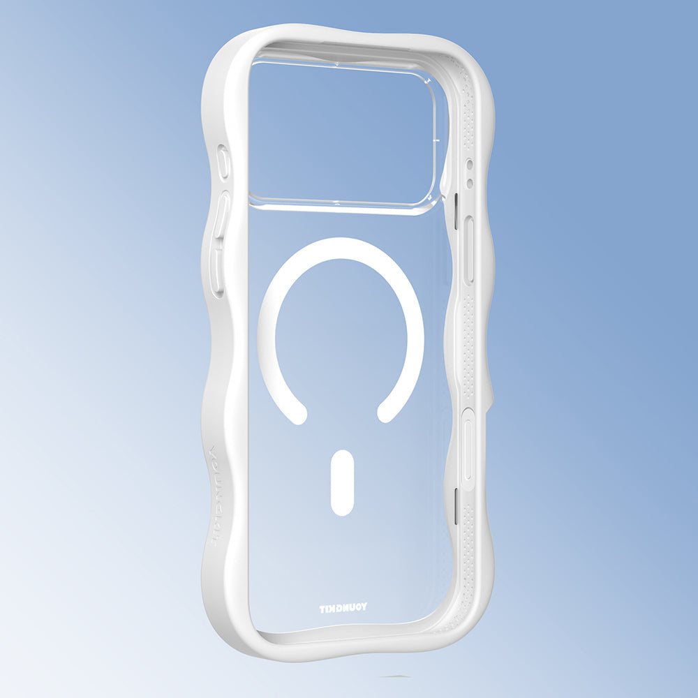 __genel|8|apple-iphone-17-pro-max-kilif-m-safe-sarj-ozellikli-youngkit-wave-clear-serisi-kapak-09|Apple iPhone 17 Pro Max Kılıf MagSafe Şarj Özellikli Youngkit Wave Clear Serisi Kapak