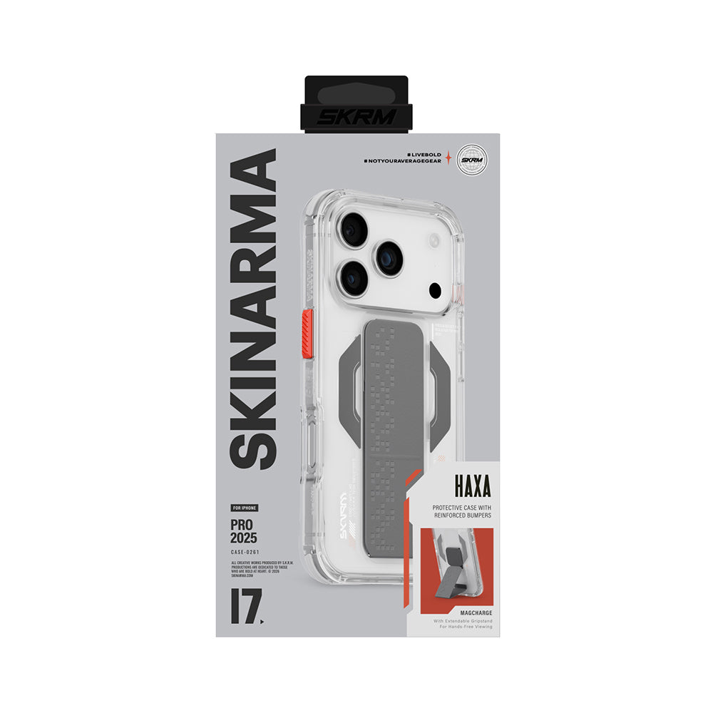 __genel|4|apple-iphone-17-pro-max-kilif-skinarma-m-safe-sarj-ozellikli-airbag-tasarimli-standli-haxa-kapak-05|Apple iPhone 17 Pro Max Kılıf Skinarma MagSafe Şarj Özellikli Airbag Tasarımlı Standlı Haxa Kapak