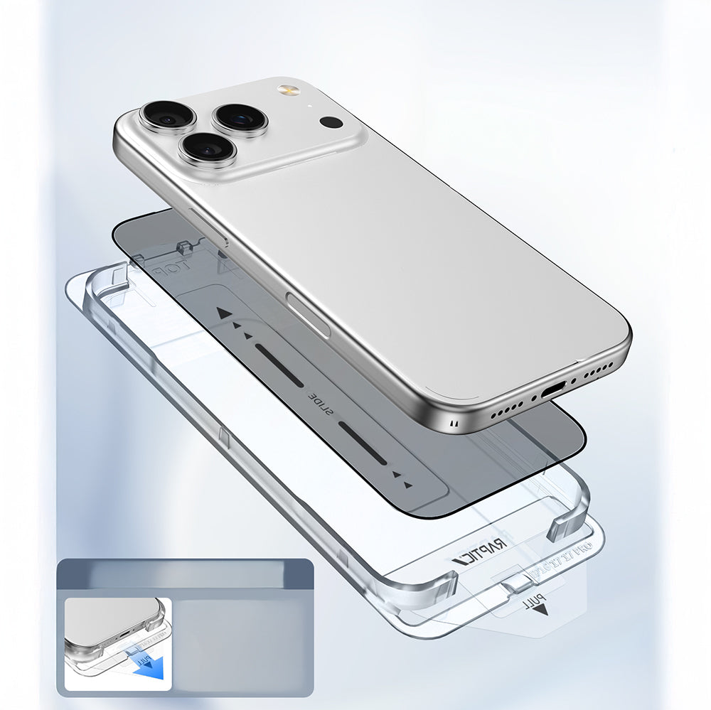 __genel|9|apple-iphone-17-pro-max-raptic-air-glass-2.5d-ekran-koruyucu-2-adet-kolay-uygulama-aparatli-10|Apple iPhone 17 Pro Max Raptic Air Glass 2.5D Ekran Koruyucu 2 Adet + Kolay Uygulama Aparatlı