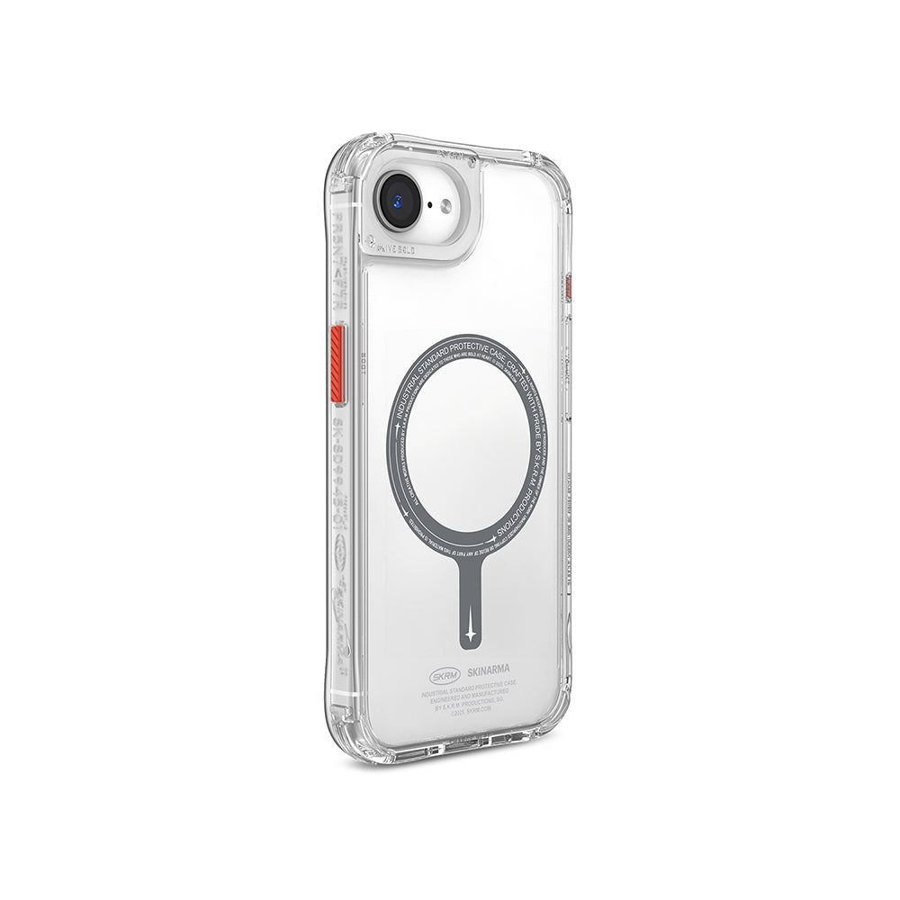 __genel|3|apple-iphone-17e-kilif-m-safe-sarj-ozellikli-seffaf-airbag-tasarimli-skinarma-saido-kapak-04|Apple iPhone 17E Kılıf MagSafe Şarj Özellikli Şeffaf Airbag Tasarımlı Skinarma Saido Kapak