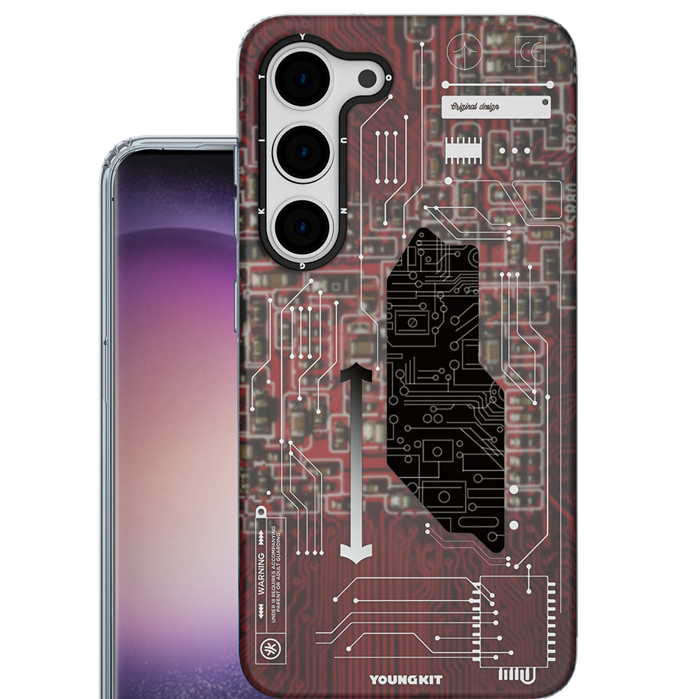 __genel|2|galaxy-s23-kilif-youngkit-technology-serisi-kapak-03|Galaxy S23 Kılıf YoungKit Technology Serisi Kapak