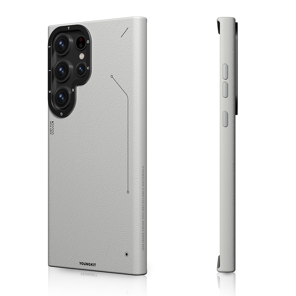 __genel|3|galaxy-s23-ultra-kilif-m-safe-sarj-ozellikli-basit-mat-deri-desenli-youngkit-tech-fashion-serisi-kapak-04|Galaxy S23 Ultra Kılıf MagSafe Şarj Özellikli Basit Mat Deri Desenli Youngkit Tech Fashion Serisi Kapak