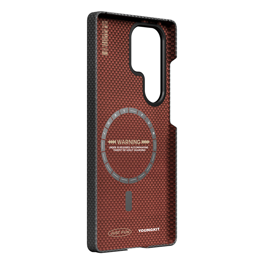 __genel|6|galaxy-s25-ultra-kilif-m-safe-sarj-ozellikli-aramid-fiber-youngkit-1500d-extreme-wing-serisi-kapak-07|Galaxy S25 Ultra Kılıf MagSafe Şarj Özellikli Aramid Fiber Youngkit 1500D Extreme Wing Serisi Kapak