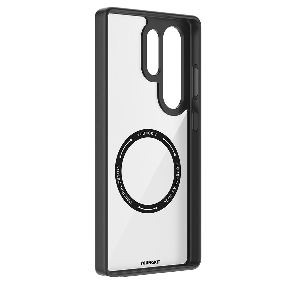 __genel|14|galaxy-s25-ultra-kilif-m-safe-sarj-ozellikli-cam-arka-yuzey-tpu-youngkit-gemstone-serisi-kapak-15|Galaxy S25 Ultra Kılıf MagSafe Şarj Özellikli Cam Arka Yüzey TPU Youngkit Gemstone Serisi Kapak