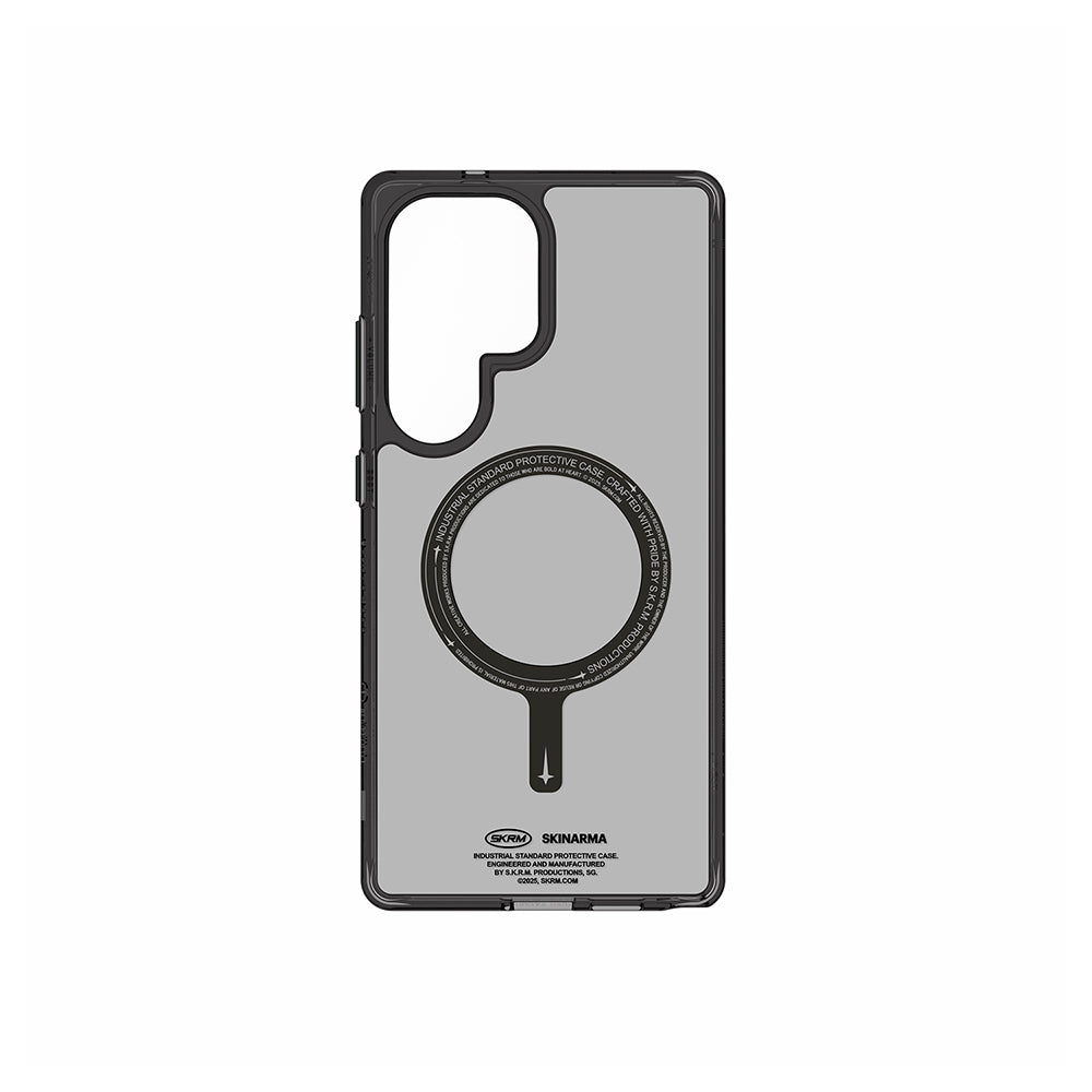 __genel|2|galaxy-s25-ultra-kilif-m-safe-sarj-ozellikli-seffaf-airbag-tasarimli-skinarma-saido-kapak-03|Galaxy S25 Ultra Kılıf MagSafe Şarj Özellikli Şeffaf Airbag Tasarımlı Skinarma Saido Kapak