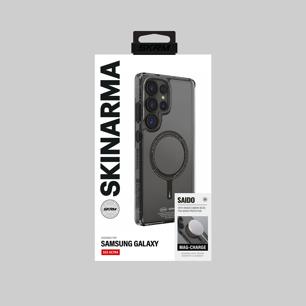 __genel|3|galaxy-s25-ultra-kilif-m-safe-sarj-ozellikli-seffaf-airbag-tasarimli-skinarma-saido-kapak-04|Galaxy S25 Ultra Kılıf MagSafe Şarj Özellikli Şeffaf Airbag Tasarımlı Skinarma Saido Kapak