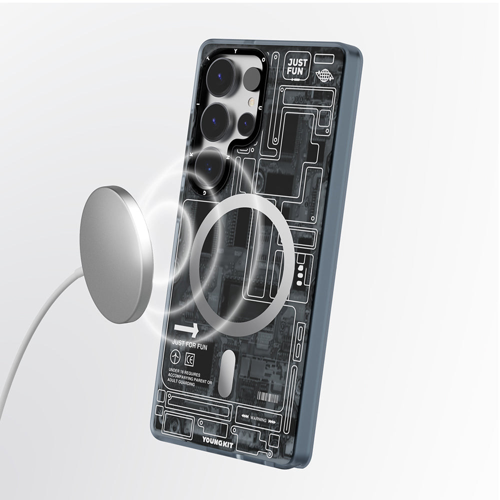 __genel|6|galaxy-s25-ultra-kilif-m-safe-sarj-ozellikli-youngkit-technology-serisi-kapak-07|Galaxy S25 Ultra Kılıf MagSafe Şarj Özellikli YoungKit Technology Serisi Kapak