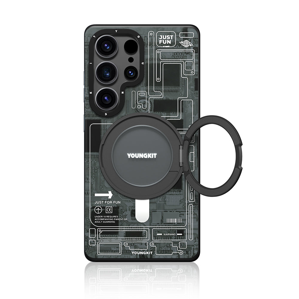 __genel|0|galaxy-s25-ultra-kilif-m-safe-sarj-ozellikli-youngkit-360-standli-technology-serisi-kapak-01|Galaxy S25 Ultra Kılıf MagSafe Şarj Özellikli Youngkit 360° Standlı Technology Serisi Kapak