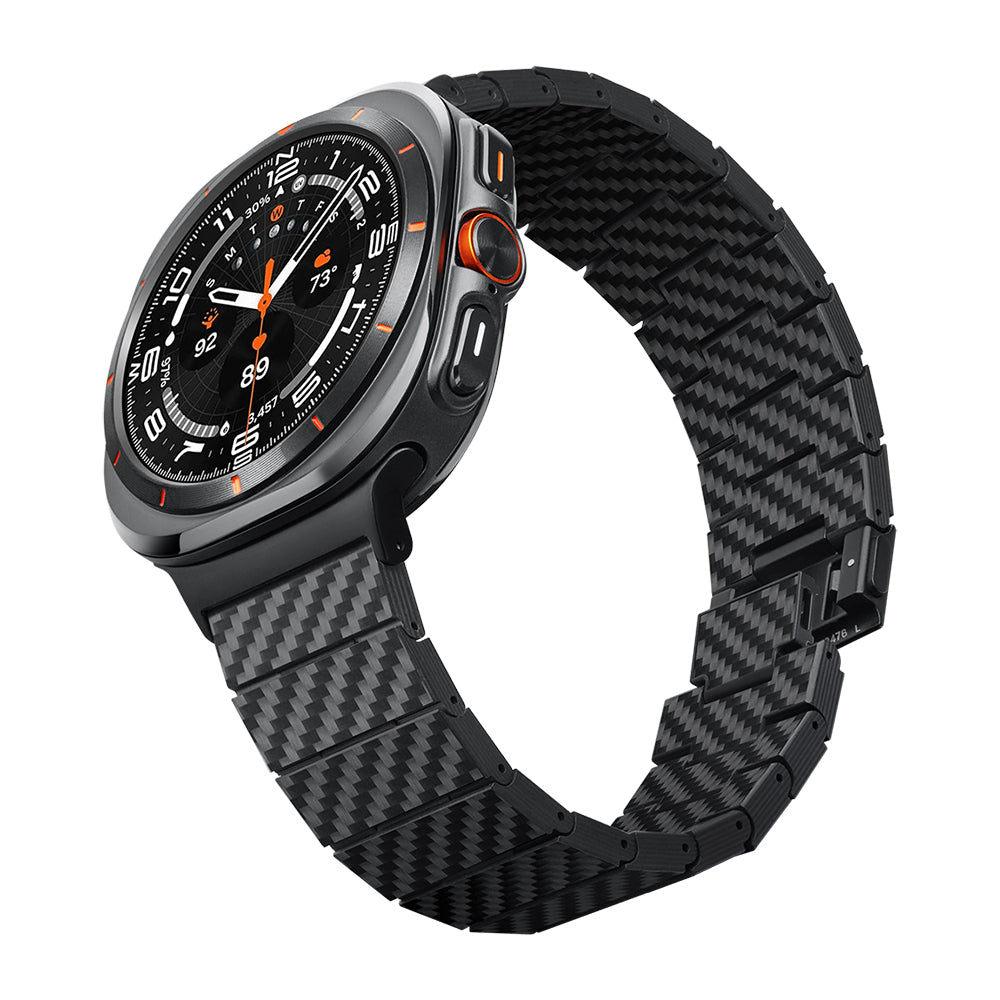 __genel|2|galaxy-watch-ultra-47mm-karbon-fiber-pitaka-modern-serisi-black-grey-twill-kordon-03|Galaxy Watch Ultra 47mm Karbon Fiber Pitaka Modern Serisi Black-Grey Twill Kordon
