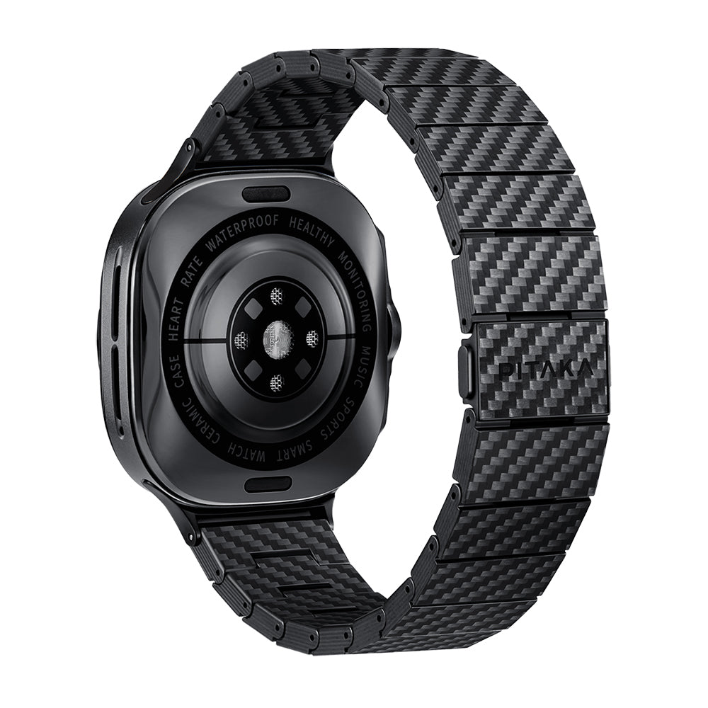 __genel|3|galaxy-watch-ultra-47mm-karbon-fiber-pitaka-modern-serisi-black-grey-twill-kordon-04|Galaxy Watch Ultra 47mm Karbon Fiber Pitaka Modern Serisi Black-Grey Twill Kordon