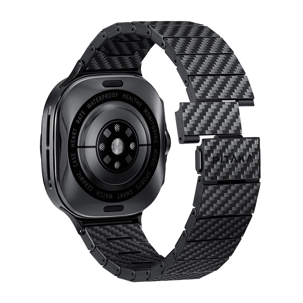 __genel|4|galaxy-watch-ultra-47mm-karbon-fiber-pitaka-modern-serisi-black-grey-twill-kordon-05|Galaxy Watch Ultra 47mm Karbon Fiber Pitaka Modern Serisi Black-Grey Twill Kordon