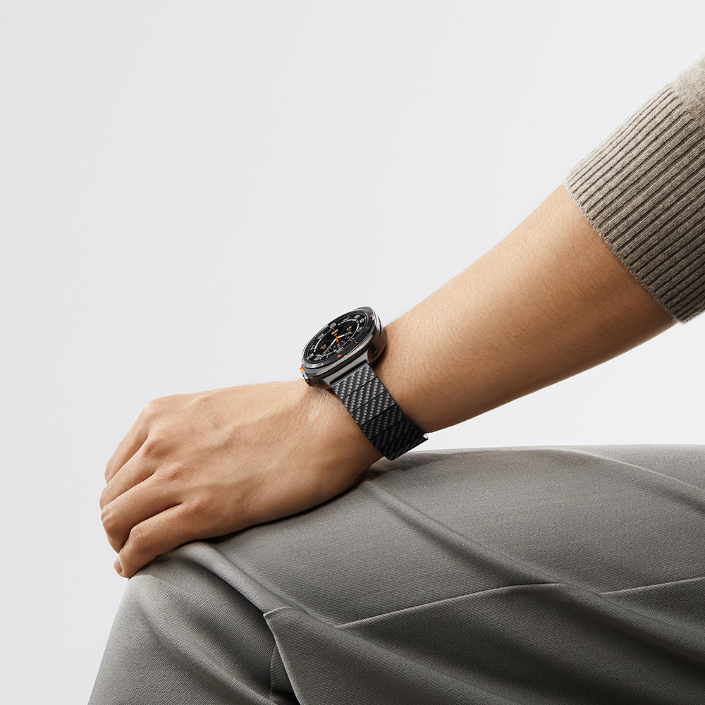 __genel|10|galaxy-watch-ultra-47mm-karbon-fiber-pitaka-modern-serisi-black-grey-twill-kordon-11|Galaxy Watch Ultra 47mm Karbon Fiber Pitaka Modern Serisi Black-Grey Twill Kordon