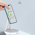 __genel|4|wiwu-m13-2-in-1-standli-kablosuz-sarj-istasyonu-05|Wiwu M13 2 in 1 Standlı Kablosuz Şarj İstasyonu