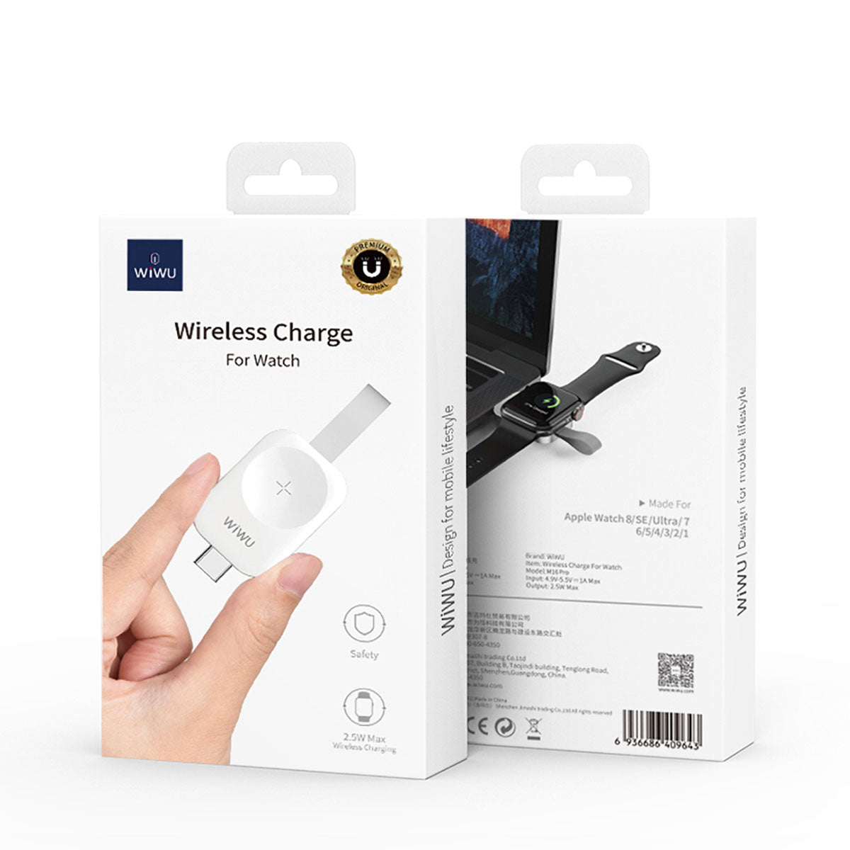 __genel|1|wiwu-m16-pro-akilli-saat-mini-wireless-magnetik-sarj-aleti-2.5w-02|Wiwu M16 Pro Akıllı Saat Mini Wireless Magnetik Şarj Aleti 2.5W