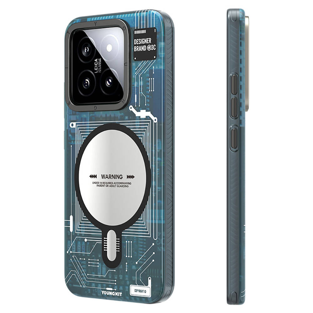 __genel|4|xiaomi-mi-14-kilif-m-safe-sarj-ozellikli-youngkit-technology-serisi-kapak-05|Xiaomi Mi 14 Kılıf MagSafe Şarj Özellikli YoungKit Technology Serisi Kapak