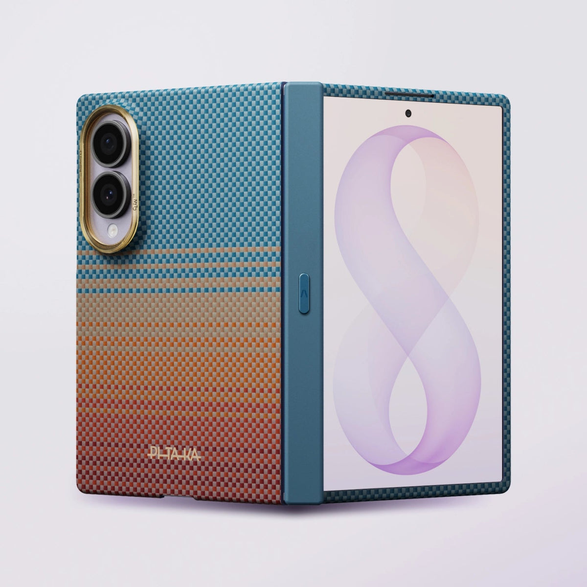 __genel|8|samsung-galaxy-z-fold-8-kilif-m-safe-sarj-ozellikli-aramid-fiber-mentese-korumali-pitaka-california-dream-serisi-on-arka-kapak-09|Samsung Galaxy Z Fold 8 Kılıf MagSafe Şarj Özellikli Aramid Fiber Menteşe Korumalı Pitaka California Dream Serisi Ön + Arka Kapak