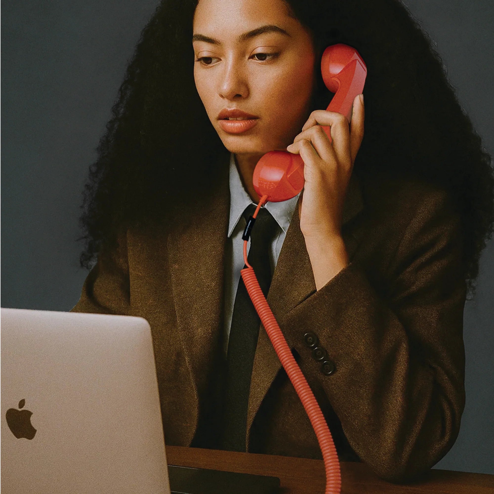 Native Union Pop Phone Retro Telefon Ahizesi - USB-C Destekli, Mikrofonlu ve Hoparlörlü (iPhone, iPad, Samsung S25, Laptop Uyumlu)