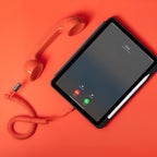 Native Union Pop Phone Retro Telefon Ahizesi - USB-C Destekli, Mikrofonlu ve Hoparlörlü (iPhone, iPad, Samsung S25, Laptop Uyumlu)