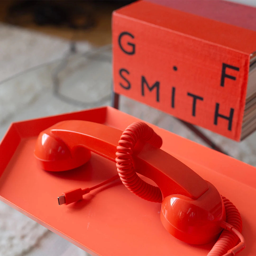 Native Union Pop Phone Retro Telefon Ahizesi - USB-C Destekli, Mikrofonlu ve Hoparlörlü (iPhone, iPad, Samsung S25, Laptop Uyumlu)