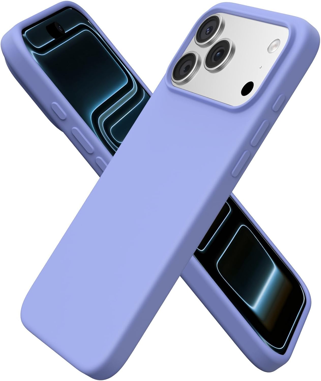 ORNARTO iPhone 17 Pro Max için Liquid Silicone Kılıf - Soft Touch, Çizilmeye Dayanıklı