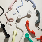 Native Union Pop Phone Retro Telefon Ahizesi - USB-C Destekli, Mikrofonlu ve Hoparlörlü (iPhone, iPad, Samsung S25, Laptop Uyumlu)